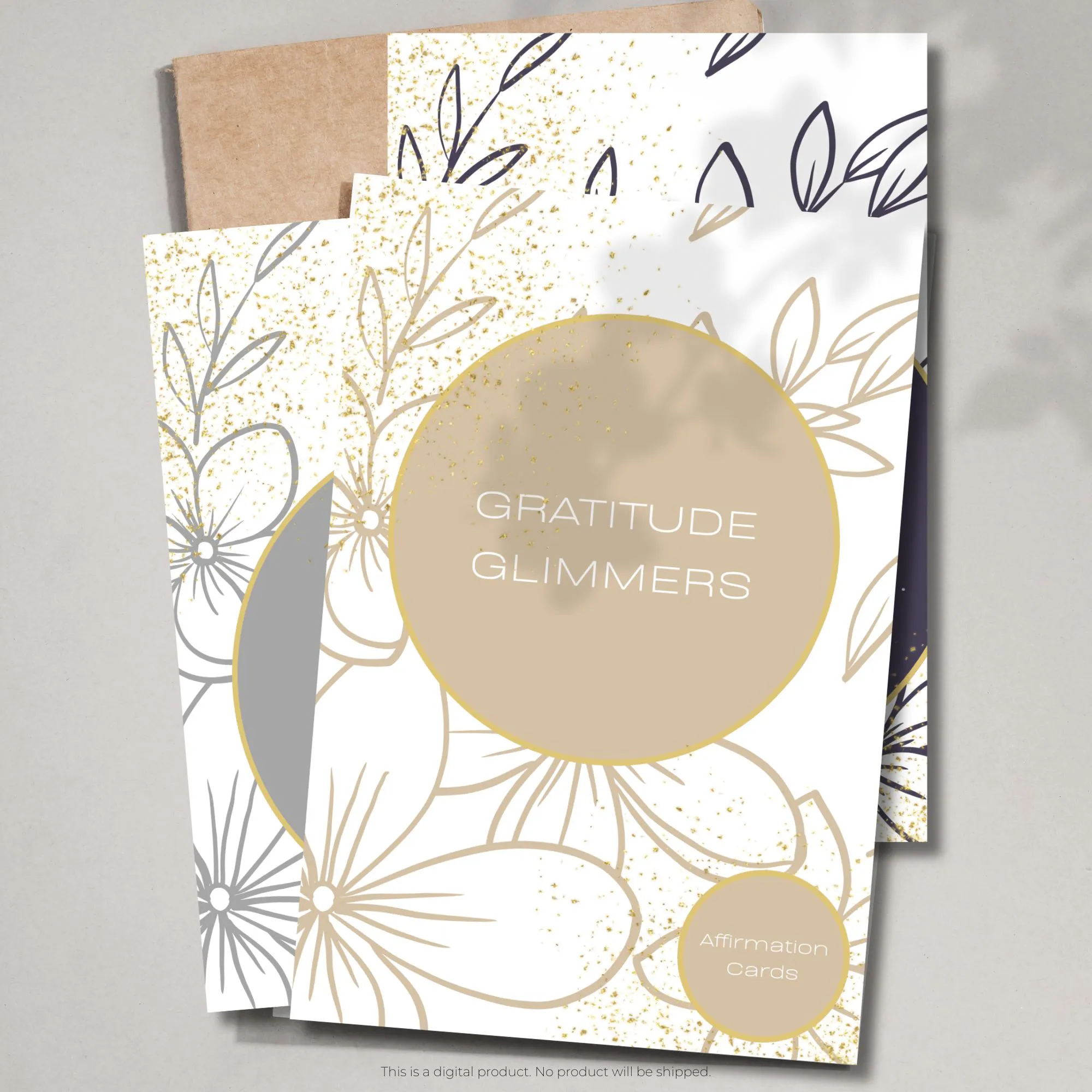 Gratitude Glimmers - Affirmation Cards (Printable)